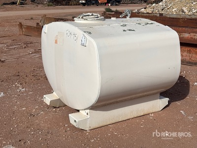 1978 Beta Systems 600 gal Skid Mounted Steel Gasoline Fuel Tank