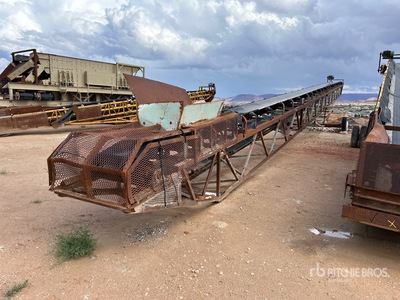 30 in x 130 ft Portable Radial Stacking Convoyeur