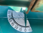 Chassis with Boom Angle Indicator
