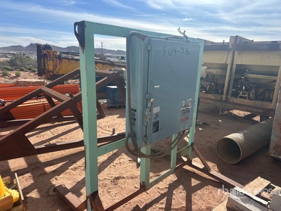 3 starter panel with knife switch