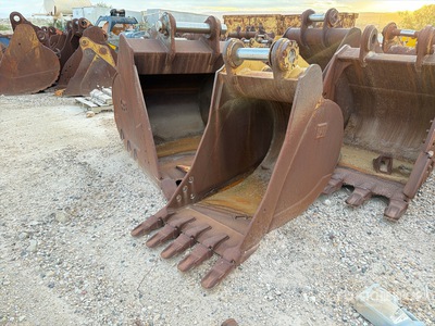 Cat 32 in Digging Excavator Bucket