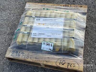 Quantity of (10) Pallets of Teran 2969481 15 in Bucket Pin - Fits Cat 307 (Unused)