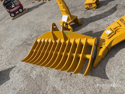 Teran RAKE31261 61 in Excavator Rake - Fits Cat 312 (Unused)