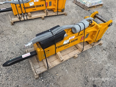 Teran THH400B-580N 16 in Hydraulic Breaker - Fits Case 580N (Unused)