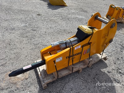 Teran THH400BH 18 in Hydraulic Breaker - Fits Cat 416, 428, 444 (Unused)