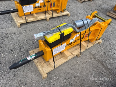 Teran THH400B-JD410JK Hydraulic Breaker - Fits John Deere JD410J/K (Unused)