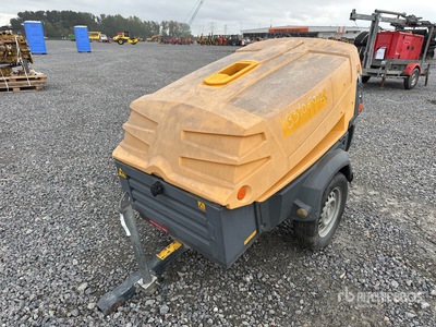 2014 Atlas Copco XAS37KD Mobile Air Compressor