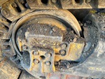 Undercarriage with Left Track Tensioner