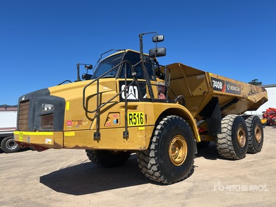 2011 Cat 740B Camión Dumper Articulado