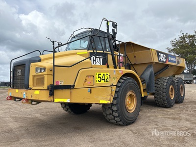 2015 Cat 745C Articulated Dump Truck