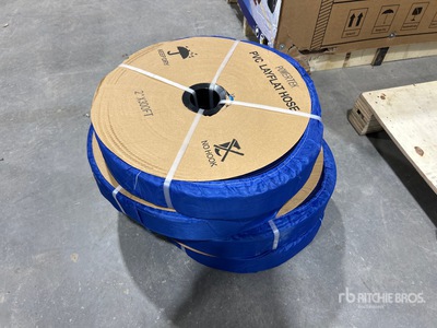Quantity of (4) 2026 Powertek 2 in x 300 ft Water Hose (Unused)