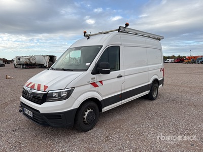 2018 M.A.N. TGE 3.180 Camion Fourgon Samochód dostawczy Cargo (Inoperable)