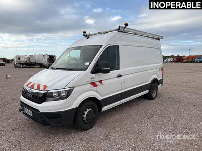 2018 M.A.N. TGE 3.180 Camion Fourgon Cargo Van (Inoperable)