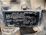 Engine with Emission Label