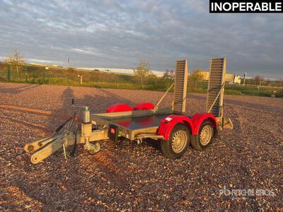 2009 Hubiere TPG252R 2000 kg S/A Remorque Apparatuur aanhangwagen (Inoperable)