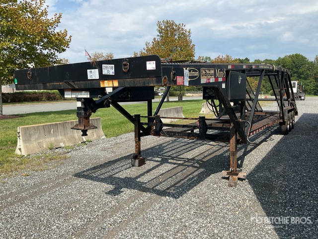 2022 Kaufman Tri/A Open Car Carrier Trailer