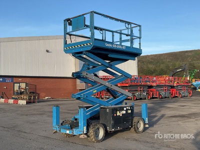 2017 Genie GS2669 RT 4x4 Diesel Scissor Lift