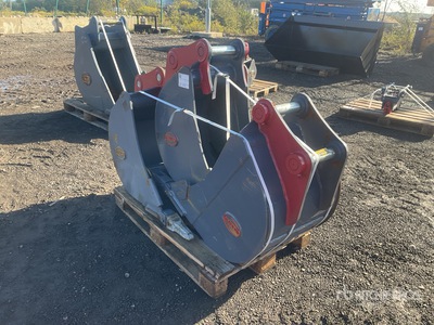 Quantity of (3) Strickland Digging Excavator Bucket - Fits Kobelco SK85 (Unused)