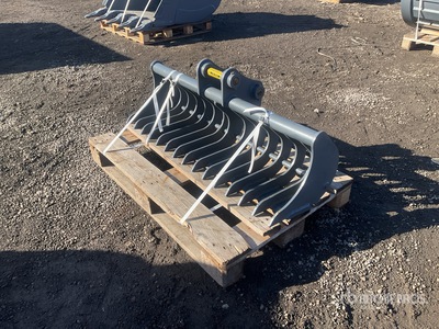 Strickland 1200 mm Excavator Rake - Fits Takeuchi TB230 (Unused)
