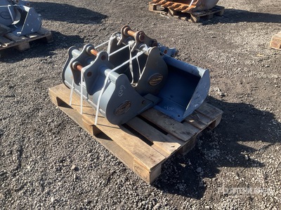 Quantity of (3) Strickland Excavator Bucket - Fits Kobelco SK17/18 (Unused)