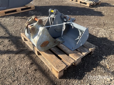 Quantity of (3) Strickland Excavator Bucket - Fits Kobelco SK17/18 (Unused)