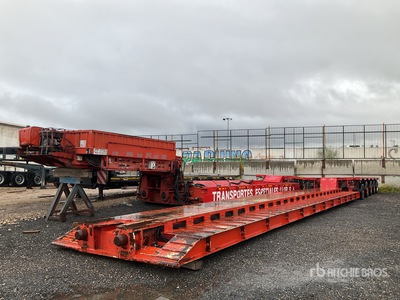 1997 Gontrailer GL1105 Tri/A 110 Ton Step Deck Trailer And 5/Axle Trailer
