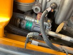 Engine with A/C Compressor