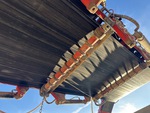 Feeder with Abführbandrollen