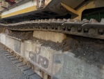 Undercarriage with Left Track Rollers