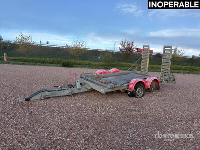 2016 Hubiere TPG352R T/A Remorque Apparatuur aanhangwagen (Inoperable)