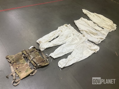 (48) Hydration System Carriers, (38) Snow Camouflage Trousers & Assorted Items