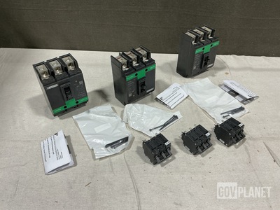 (88) IUGH1111REC4 Circuit Breakers & (17) Square D QBL32150 Circuit Breakers