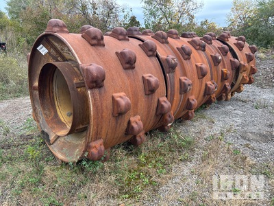 Quantity of (4) Trash Compactor Wheels - Fits Trash Compactor