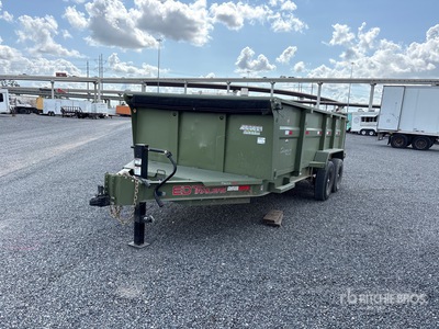 2026 ED Trailers 16 ft T/A Dump Utility Trailer