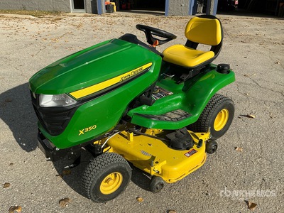2018 John Deere X350 Ride-On Lawn Mower