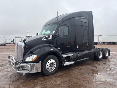 2018 Kenworth T680 6x4 3- Achs Sattelzugmaschine mit Schlafkabine