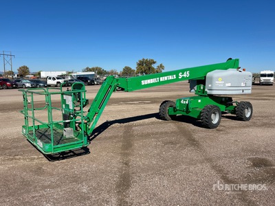 2016 Genie S-45 4WD Diesel Telescopic Boom Lift