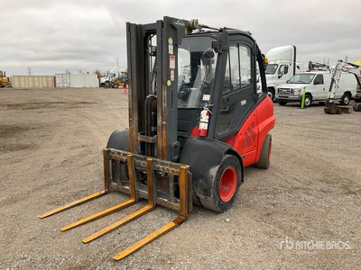 Linde H50D Pneumatic Tire Forklift