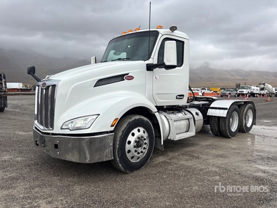 2023 Peterbilt 579 6x4 T/A Day Cab Truck Tractor