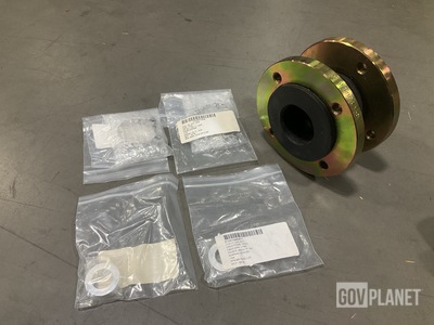 (10) Spacer Bearings, (4) Loop Clamps, (1) Expansion Joint & Assorted Items