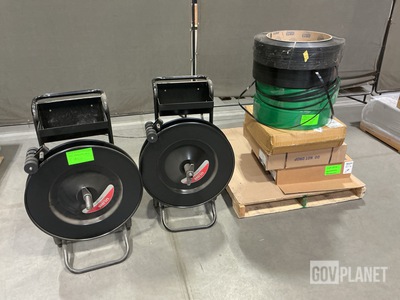 (7) Rolls of Commercial Straps & (2) Banders