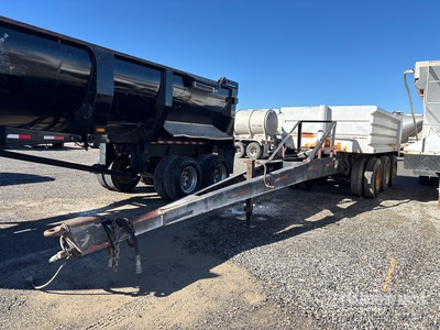 1998 Williamsen 15 ft Tri/A Demolition Pup Dump Trailer