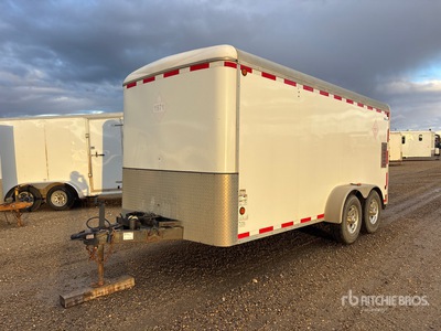 2010 CJay CJ716 16 ft Remolque Cerrado