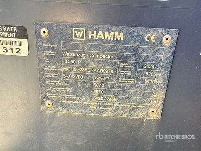 2024 Hamm HC 50i P Compactador Pata de Cabra