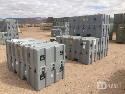 (4) Pelican Hardigg Storage Cases