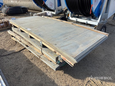 Quantity of (140) 16ga x 48 x 96 Galvanized Sheet (10977 lbs)