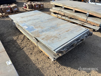Quantity of (36) 10ga x 48 x 96, (25) 18 ga x 48 x 96 Galvanized Sheet (11350 lbs)