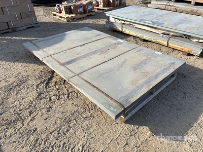 Quantity of (44) 18ga x 60 x 96 Galvanized Sheet (11101 lbs)
