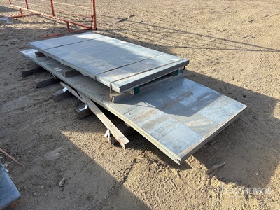 Quantity of (32) 12ga x 48 x 96, (36) 12ga x 48 x 156 Galvanized Sheet (11610 lbs)
