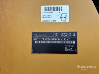 Cat 980M Chargeuse sur pneus